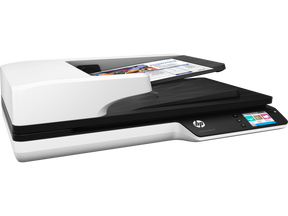 HP Scanjet Pro 4500 fn1 - Document Scanner - CMOS/CIS - Duplex - A4/Letter - 1200 dpi x 1200 dpi - up to 30 ppm (mono) / up to 30 ppm (color) - ADF (50 sheets) - up to 4000 scans per day - USB 3.0, Gigabit LAN, Wi-Fi(n)