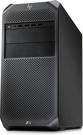 HP Z4 - Xeon W-2223 3,6 GHz, Win 11 Pro, 16 GB RAM, 512 GB SSD, negro, teclado portugués