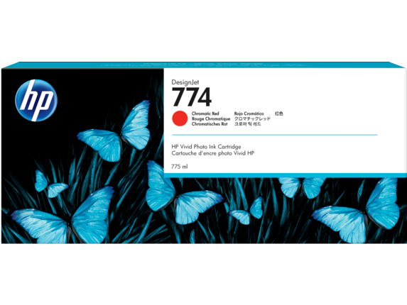 HP 774 775-ML CHROMATIC RED SUPL