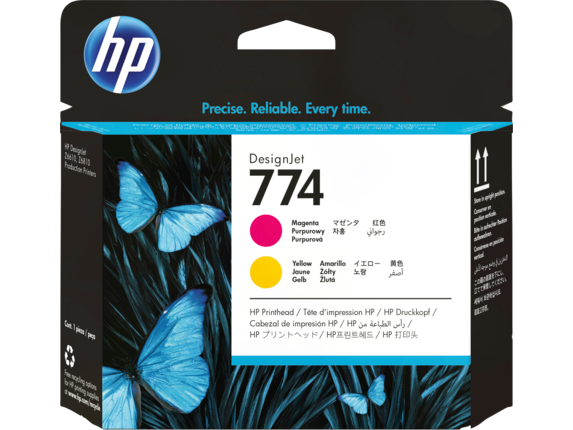 HP 774 MAGENTA/YELLOW SUPL