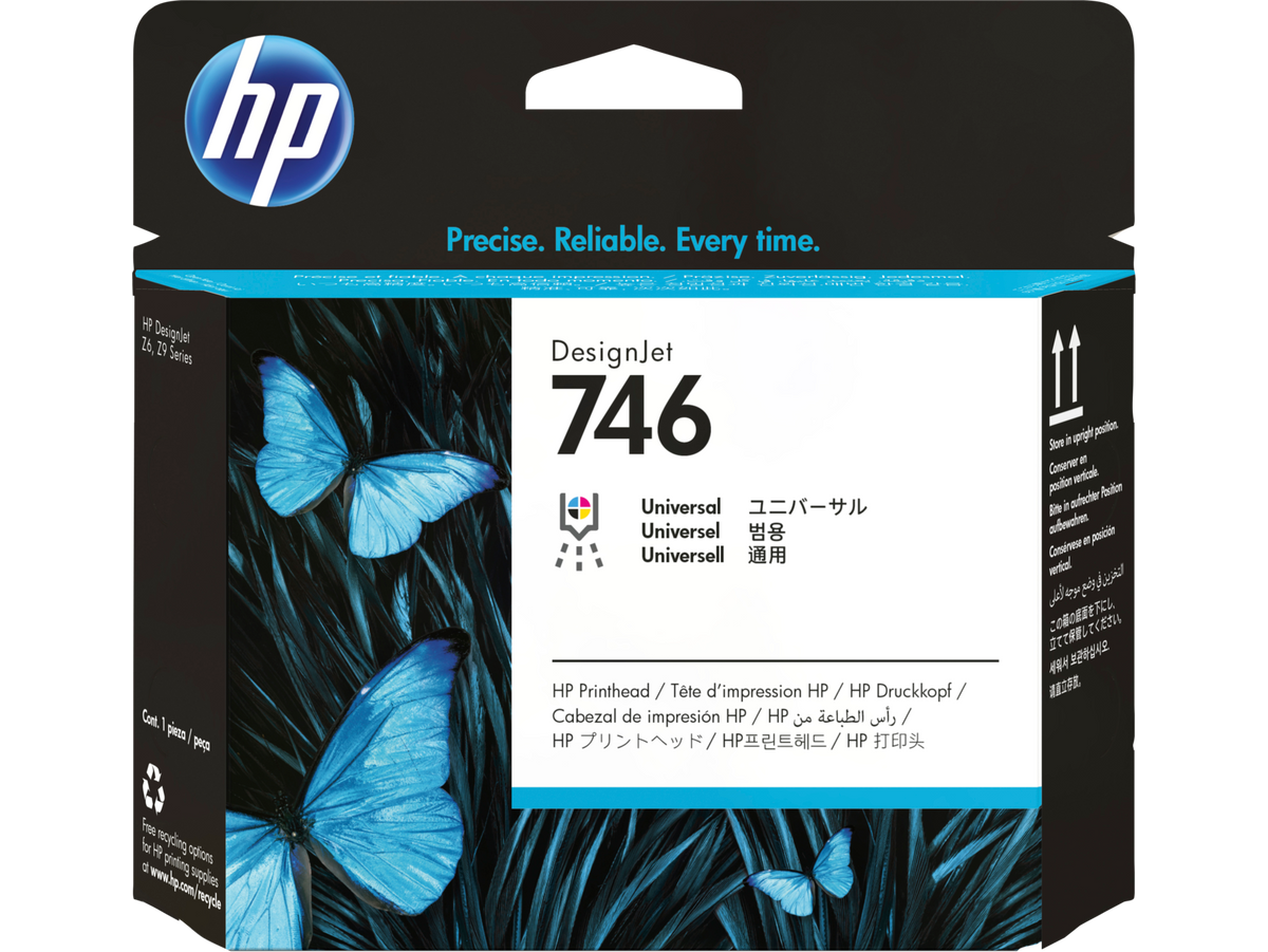 HP 746 - Cabezal de impresión - para DesignJet HD Pro 2, HD Pro MFP, Z6, Z6dr, Z9+, Z9+dr