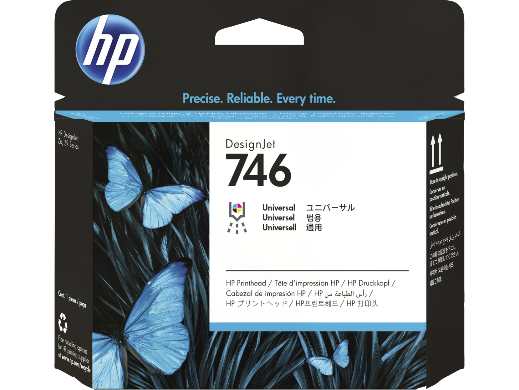 HP 746 - Cabezal de impresión - para DesignJet HD Pro 2, HD Pro MFP, Z6, Z6dr, Z9+, Z9+dr