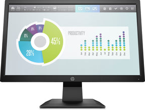 HP MONITOR P204v 19.5 LED BLACK