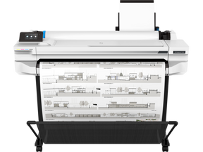 HP DesignJet T530 - 36" Large Format Printer - Color - Inkjet - A0, ANSI D, Roll (91.4 cm x 45.7 m) - 2400 x 1200 dpi - up to 0.45 min/page (mono)/ up to 0.45 min/page (color) - USB 2.0, LAN, Wi-Fi - cutter