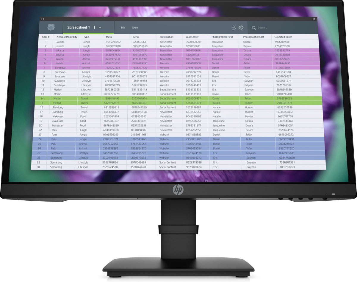 HP MONITOR P22 G4 22 FHD BLACK #CHANNEL DEC#