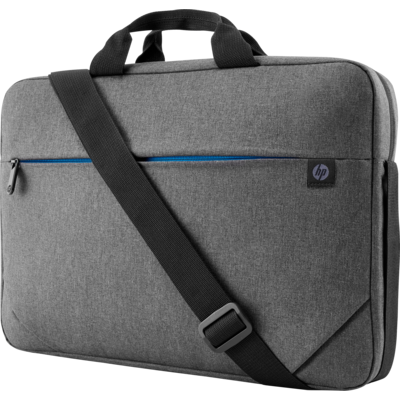 HP Prelude 15.6-inch Topload, preto e cinzento, fecho azul, para Victus by HP Laptop 15; Elite Mobile Thin Client mt645 G7; Laptop 15; Pavilion x360 Laptop