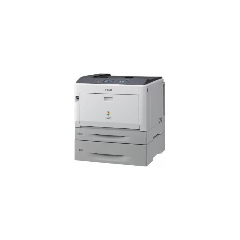 Epson AcuLaser C9300TN - Printer - color - laser - A3/Ledger - 1200 dpi - up to 30 ppm (mono)/ up to 30 ppm (color) - capacity: 955 sheets - USB, Gigabit LAN