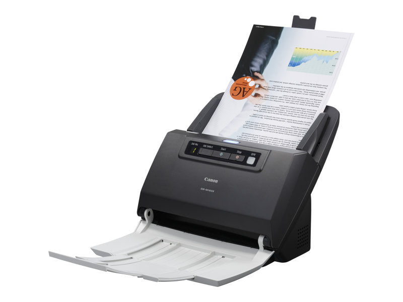 Canon imageFORMULA DR-M160II - Document Scanner - CMOS/CIS - Duplex - 216 x 3000 mm - 600 dpi - up to 60 ppm (mono) / up to 60 ppm (color) - ADF (60 sheets) - up to 7000 scans per day - USB 2.0 (9725B003)