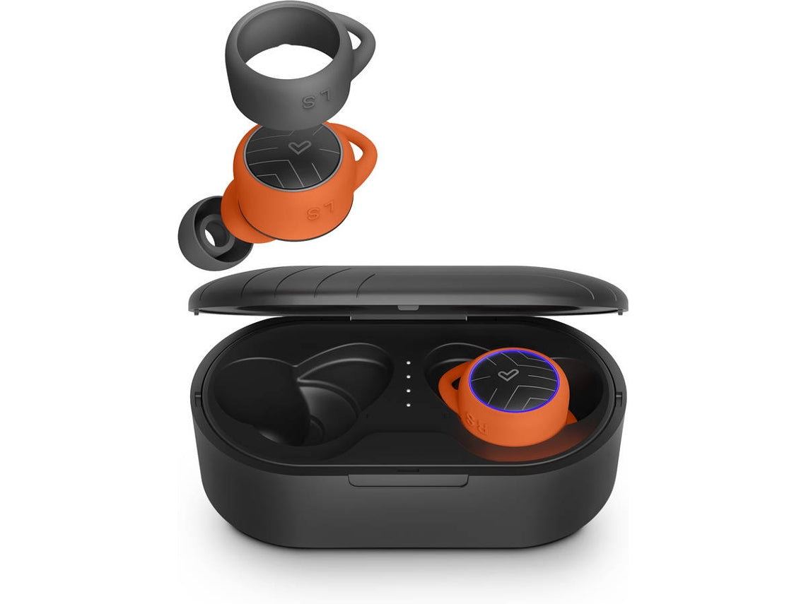 Energy Sport 2 - Wireless headphones with microphone - in-ear - bluetooth - orange