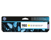 HP 980 - 86.5 ml - yellow - original - ink cartridge - for Officejet Enterprise Color MFP X585, Officejet Enterprise Color Flow MFP X585