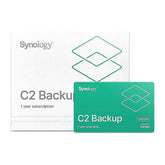 Synology C2 Backup - Licença de assinatura (1 ano) - capacidade de 500GB - hospedado - União Europeia