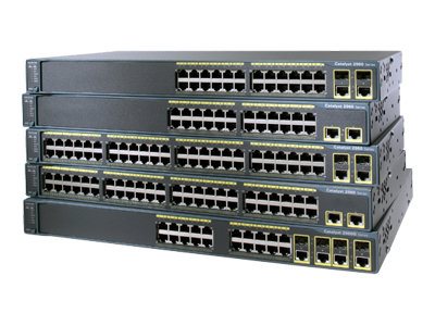 Cisco Catalyst 2960G-48TC - Interruptor - Administrado - 44 x 10/100/1000 + 4 x combo Gigabit SFP - montável em trilho - recondicionado (WS-C2960G-48TCL-RF)