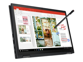 Lenovo ThinkPad X13 Yoga Gen 2 20W8 - Inverted design - Intel Core i5 1135G7 / 2.4 GHz - Evo - Win 10 Pro 64-bit - Iris Xe Graphics - 16 GB RAM - 512 GB SSD TCG Opal Encryption 2, NVMe - 13.3" IPS screen touch screen 2560 x 1600 (WQXGA) - Wi-Fi 6 - 4G LTE