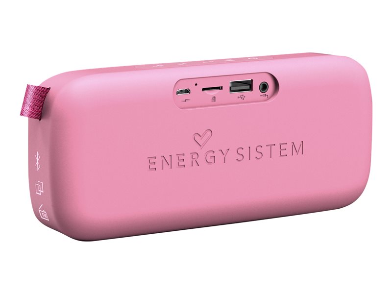 Energy Fabric Box 3+ Trend - Altifalante - para utilização portátil - sem fios - Bluetooth - 6 Watt - uva