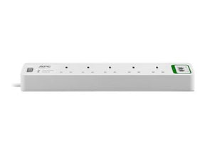 APC SurgeArrest Essential - Surge Protector - AC 230 V - Output Connectors: 5 - UK - White (PM5T-UK)