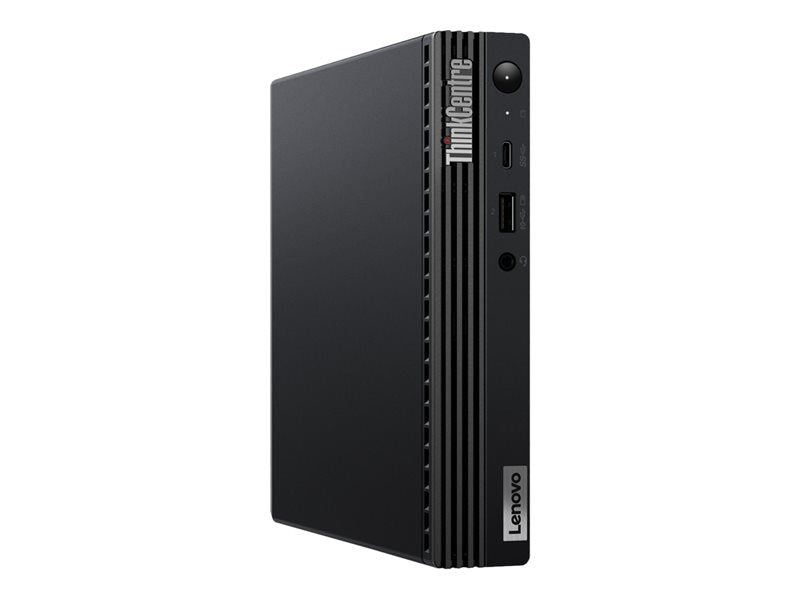 Lenovo ThinkCentre M70q 11DT - Pequeno - Core i5 10400T / 2 GHz - RAM 8 GB - SSD 256 GB - TCG Opal Encryption, NVMe - UHD Graphics 630 - GigE - WLAN: 802.11a/b/g/n/ac/ax, Bluetooth 5.1 - Win 10 Pro 64-bit - monitor: nenhum - teclado: Espanhol - preto