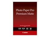 Canon Pro Premium PM-101 - Mate suave - 310 micron - A3 (297 x 420 mm) - 210 g/m² - 20 folha(s) papel fotográfico - para PIXMA PRO-1, PRO-10, PRO-100 (8657B006)