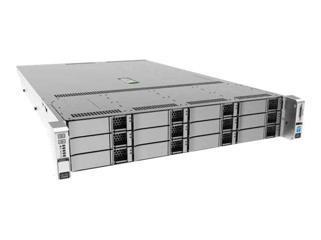 Cisco UCS C240 M4 High-Density Rack Server (Large Form Factor Disk Drive Model) - Servidor - montável em bastidor - 2U - 2-way - s/ CPU - RAM 0 GB - SATA/SAS - hot-swap 3.5" compartimento - s/ HDD - G200e - GigE - s/ SO - s/ monitor