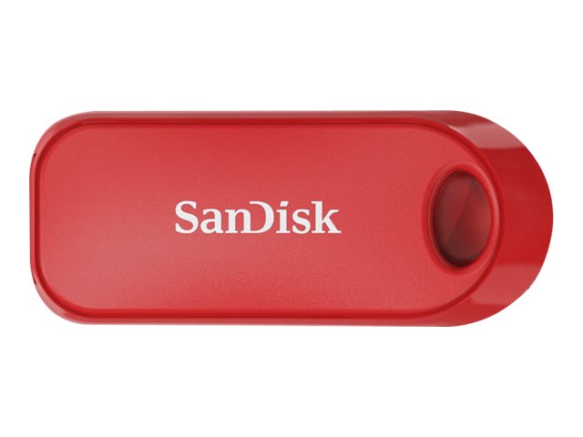 SanDisk Cruzer Snap - Drive flash USB - 32 GB - USB 2.0 (SDCZ62-032G-G35R)