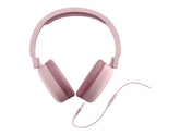 Energy Style 1 Talk - Auscultadores supra-aurais com microfonoe - tamanho completo - com cabo - macaco de 3,5 mm - rosa puro