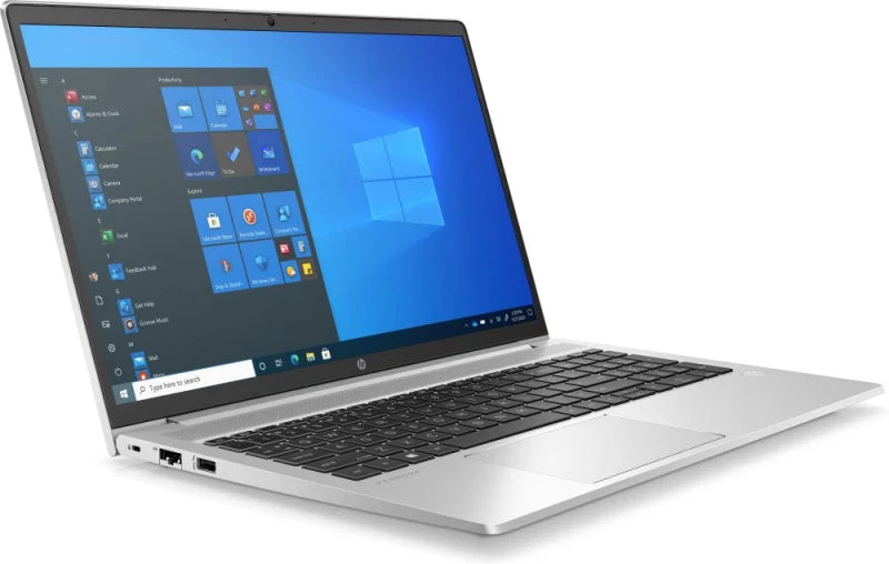 HP ProBook 455 G8 Notebook - AMD Ryzen 5 5600U / 2.3 GHz - Win 10 Pro 64-bit - Radeon Graphics - 8 GB RAM - 256 GB SSD NVMe, HP Value - 15.6" IPS 1920 x 1080 (Full HD) - Wi-Fi 6 - alumínio prateado pique - kbd: Português