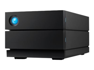 LaCie 2big RAID STHJ36000800 - Matriz de disco rígido - 36 TB - 2 baias - HDD 18 TB x 2 - USB 3.1 Gen 2 (externo) - com Plano de Serviço de Recuperação de Dados de Resgate de 5 anos