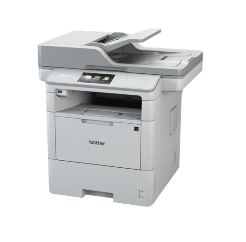 Brother MFC-L6900DWT - Multifunction Printer - B/W - Laser - Legal (216 x 356 mm) (original) - A4/Legal (media) - up to 50 ppm (copy) - up to 50 ppm (print) - 1090 sheets - 33.6 Kbps - USB 2.0, Gigabit LAN, Wi-Fi(n), USB host, NFC