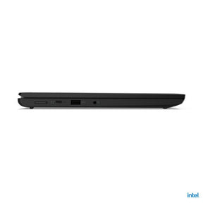 Lenovo ThinkPad L13 Gen 3 21B3 - Intel Core i5 1235U / 1.3 GHz - Win 10 Pro 64-bit (inclui Licença Windows 11 Pro) - Iris Xe Graphics - 8 GB RAM - 256 GB SSD TCG Opal Encryption 2, NVMe - 13.3" IPS 1920 x 1200 - Wi-Fi 6 - preto trovão - kbd: Portuguê