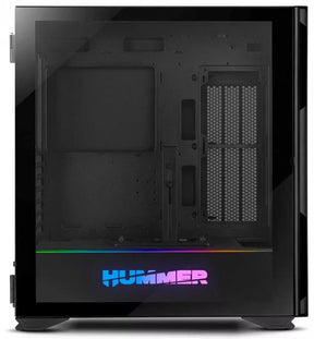 Case NOX Hummer Nexus Tempered Glass Black Extended ATX