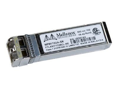 Mellanox Active Optical Modules - SFP+ Transceiver Module - 10 GigE - 10GBase-SR - multi-mode LC - up to 300 m - 850 nm - for BridgeX BX4010, BX4020, ConnectX EN MNPH28B-XTC