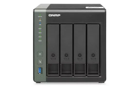 QNAP NAS 12BAY QUAD-CORE 1.7GHz 4GB SATA 6Gb 2x10GbE SFP+LAN 2xGbE LAN Ra