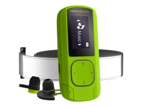 Energy MP3 Clip BT Sport - Leitor digital - 16 GB - pedra verde