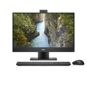 Dell OptiPlex 5490 All-In-One - All-in-one - Core i5 10500T / 2.3 GHz - RAM 8 GB - SSD 256 GB - UHD Graphics 630 - GigE - WLAN: 802.11a/b/g/n/ac/ax , Bluetooth 5.1 - Win 10 Pro (includes Windows 11 Pro License) - monitor: LED 23.81" 1920 x 1080 (Full HD