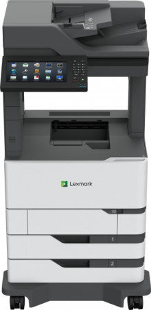 Lexmark XM7370 - Multifunction printer - B/W - laser - 215.9 x 355.6 mm (original) - A4/Legal (media) - up to 70 ppm (copy) - up to 70 ppm (print) - 1200 sheets - 33.6 Kbps - USB 2.0, Gigabit LAN, USB 2.0 host