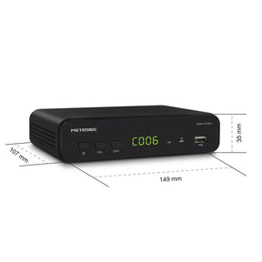 METRONIC TDT ZAPBOX HD DVB-T2 USB PVR -SCART Y HDMI