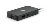 Microsoft USB-C Travel Hub - Docking Station - USB-C - VGA, HDMI - GigE