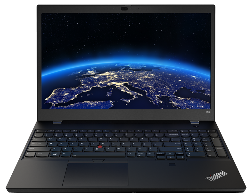 Lenovo ThinkPad T15p Gen 2 21A7 - Intel Core i7 11800H / 2.3 GHz - Win 10 Pro 64-bit - GF GTX 1650 - 32 GB RAM - 1 TB SSD TCG Opal Encryption 2, NVMe - 15.6" IPS 3840 x 2160 (Ultra HD 4K ) - Wi-Fi 6 - black - kbd: Portuguese - with 3 Years of Assistance