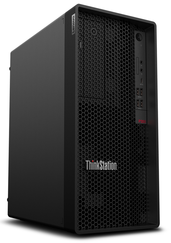 Lenovo ThinkStation P350 30E3 - Torre - 1 x Core i7 11700 / 2.5 GHz - vPro - RAM 16 GB - SSD 512 GB - TCG Opal Encryption, NVMe, HDD 1 TB - RTX A2000  - GigE - Win 10 Pro 64-bit - monitor: nenhum - teclado: Português - TopSeller