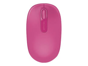 Microsoft Wireless Mobile Mouse 1850 - Ratón - para diestros y zurdos - óptico - 3 botones - inalámbrico - 2,4 GHz - receptor inalámbrico USB - negro (U7Z-00004)