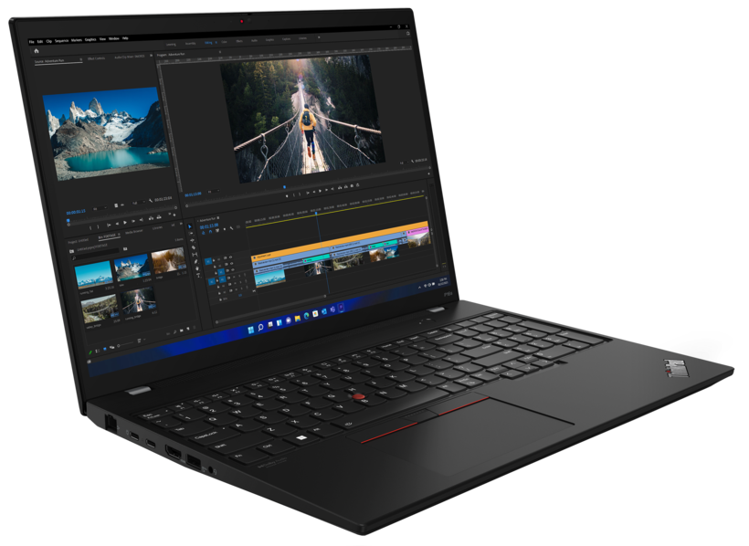 Lenovo ThinkPad P16s Gen 1 21BT - Intel Core i7 1260P / 2.1 GHz - Win 10 Pro 64-bit (inclui Licença Windows 11 Pro) - Quadro T550 - 16 GB RAM - 512 GB SSD TCG Opal Encryption 2, NVMe, Value - 16" IPS 1920 x 1200 - Wi-Fi 6E - preto - kbd: Português -