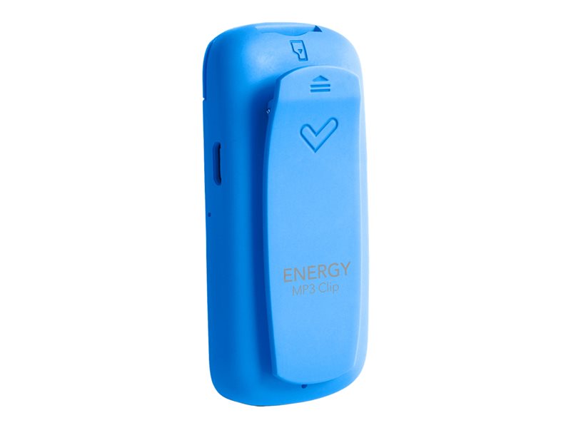 Energy Music Pack Bluetooth - Leitor digital - 8 GB - azul - com Auscultadores Energy CH1 Azul