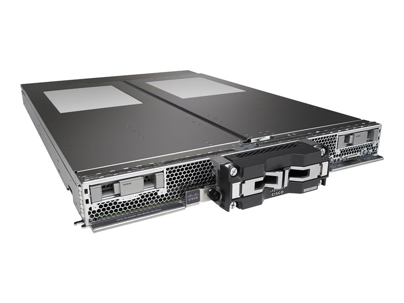 Cisco UCS Scalable M4 Blade Module - Servidor - blade - 2 vías - sin CPU - 0 GB de RAM - SAS - bahía(s) de 2,5" intercambiable en caliente - sin HDD - G200e - 10 GigE, 10 Gb FCoE - sin sistema operativo - monitor: ninguno - DISTI