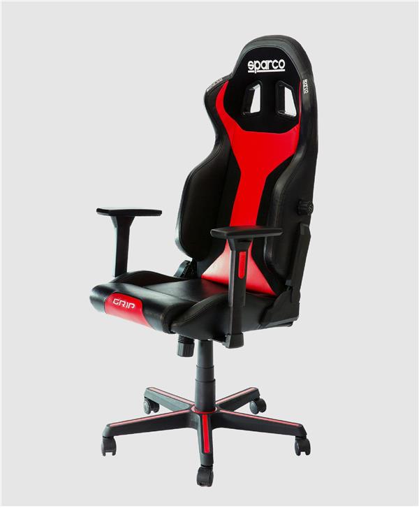 Silla Gaming Sparco GRIP Negro/RED SKY 2019