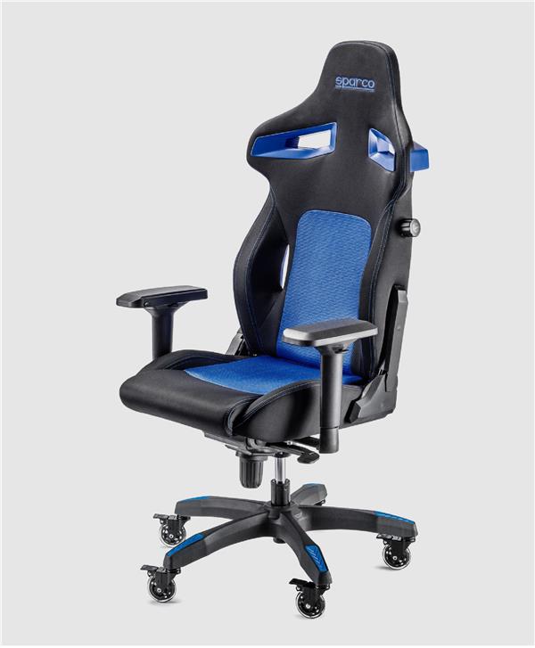 Gaming chair Sparco STINT Black/Blue