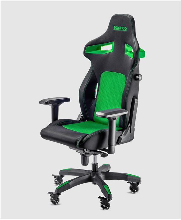 Gaming chair Sparco STINT Black/Green
