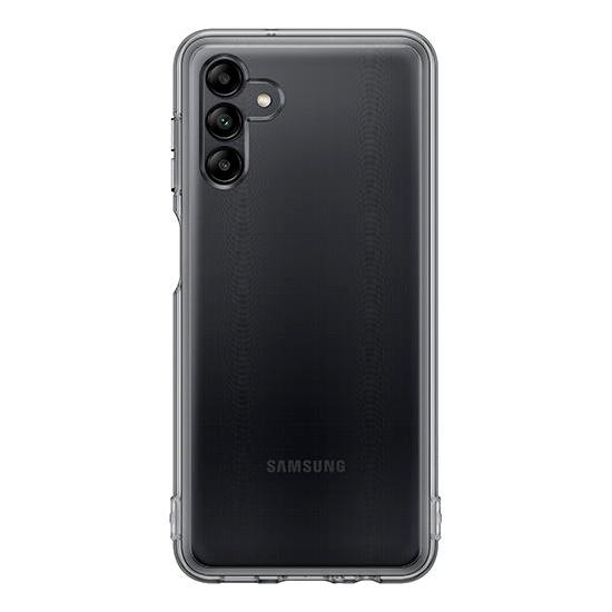 Capa Samsung Galaxy A04s Soft Clear Preta (EF-QA047TBEGWW)