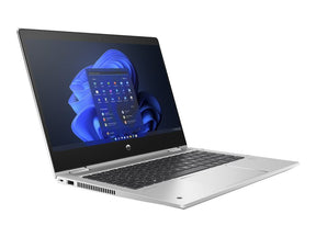 HP ProBook x360 435 G8 Notebook - Design invertido - AMD Ryzen 5 5600U / 2.3 GHz - Win 10 Pro 64-bit (inclui Licença Windows 11 Pro) - Radeon Graphics - 8 GB RAM - 256 GB SSD NVMe, TLC, HP Value - 13.3" IPS ecrã de toque 1920 x 1080 (Full HD) - Wi-Fi