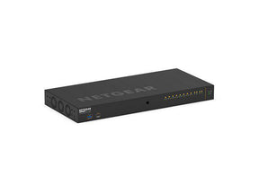 NETGEAR AV Line M4250-10G2F-PoE+ - Switch - L3 - Administrado - 10 x 10/100/1000 (8 PoE+) + 2 x Gigabit SFP - flujo de aire de lado a lado - montaje en riel - PoE+ (125 W)