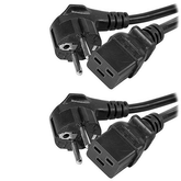 2 Input cords 16A EU for ATS