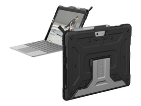 UAG Case for Microsoft Surface Go 3/Go 2/Go [10.5-inch] - Metropolis Black - Tablet Back Cover - Rugged - Aluminum - Black - 10.5" - for Microsoft Surface Go, Go 2